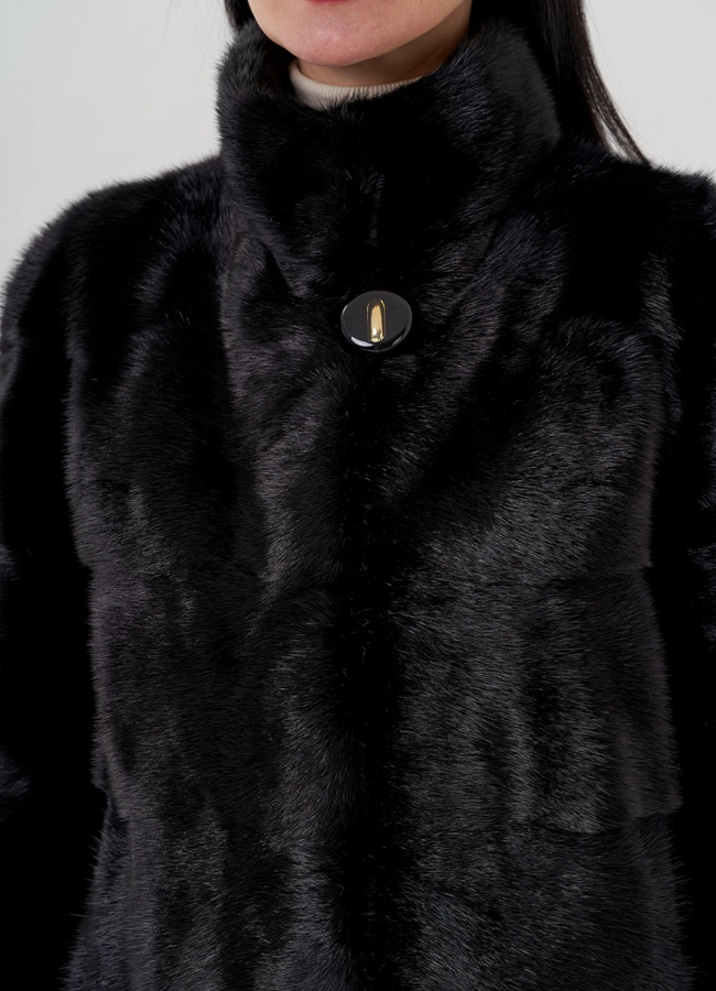 Норковая шуба модель № 24729 в рассрочку