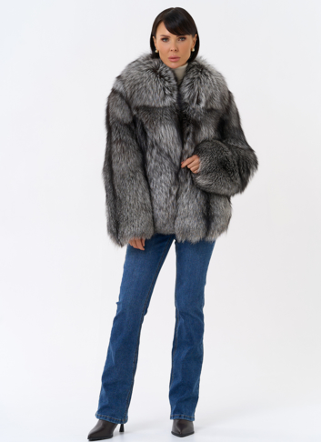 Шуба из лисы