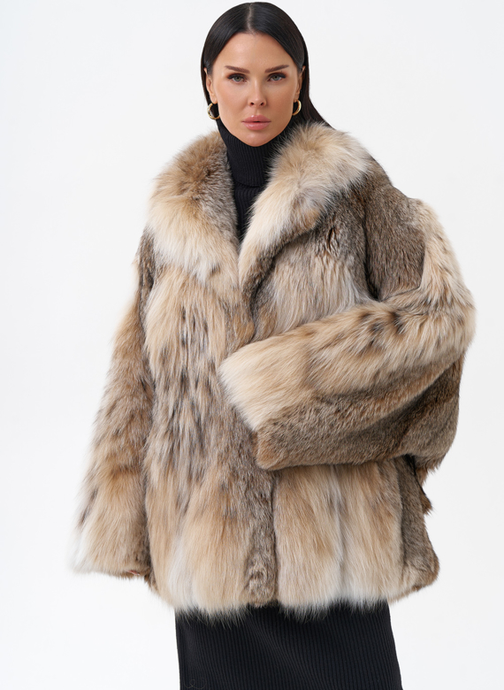 Шуба из рыси